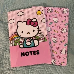 Hello Kitty Pink Notebooks